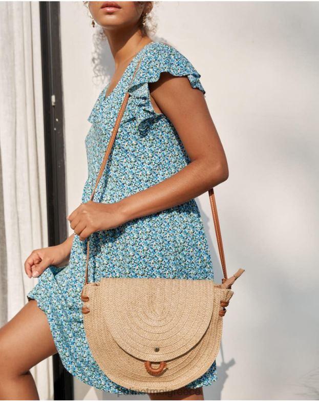 Polin et moi μπεζ τσάντα ώμου selmi αξεσουάρ 8DX0F381