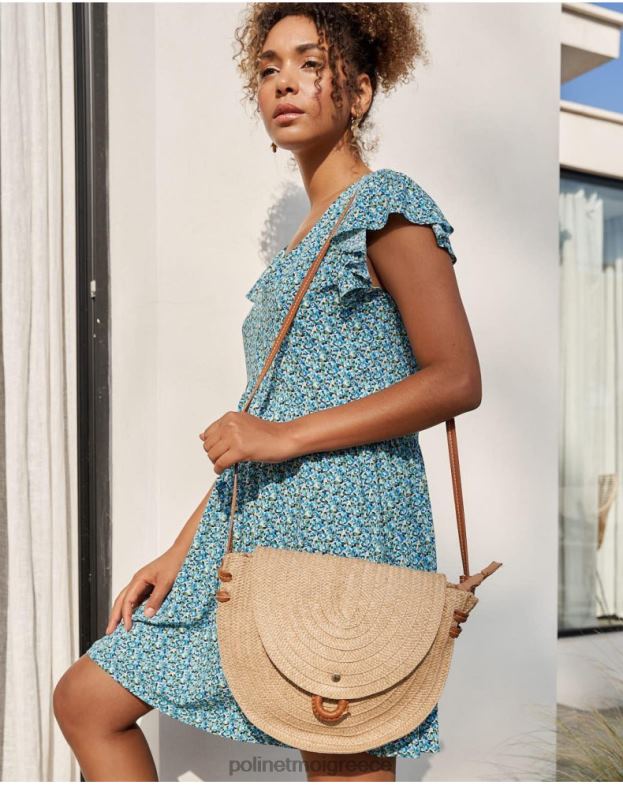 Polin et moi μπεζ τσάντα ώμου selmi αξεσουάρ 8DX0F381