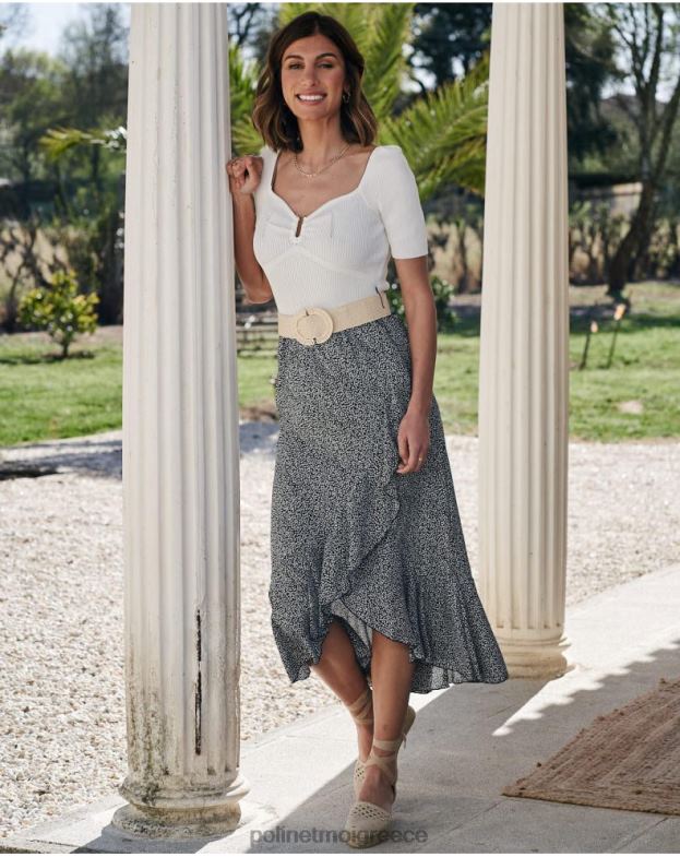 Polin et moi μαύρος σταυρό φούστα σαβάνα είδη ένδυσης 8DX0F310