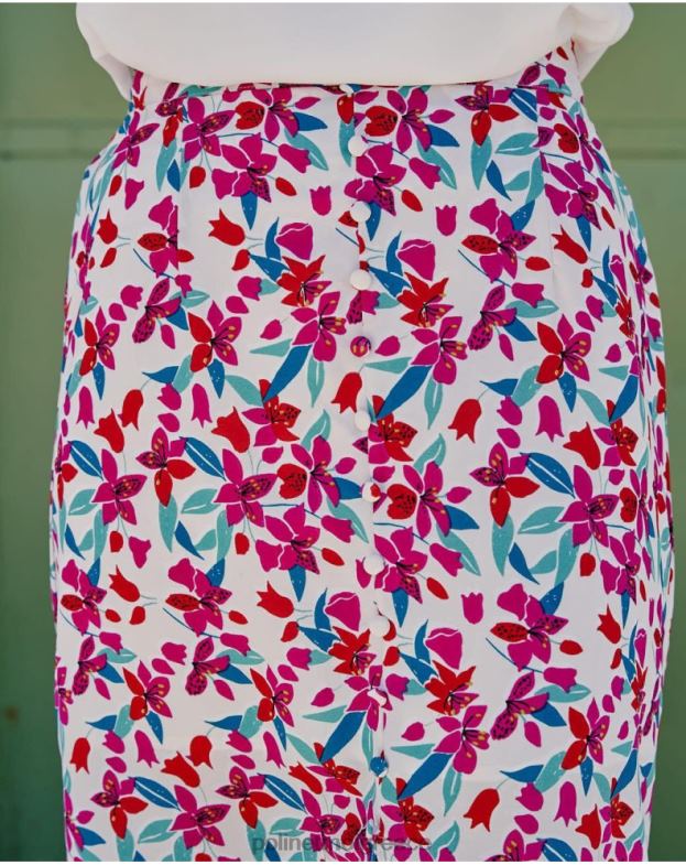 Polin et moi μωβ μίντι φούστα frila είδη ένδυσης 8DX0F308