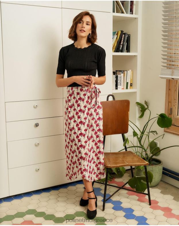 Polin et moi κεράσι φούστα λουλούδια patricia είδη ένδυσης 8DX0F311
