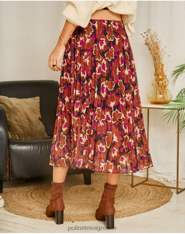 Polin et moi βατόμουρο φλοράλ φούστα suzy είδη ένδυσης 8DX0F323