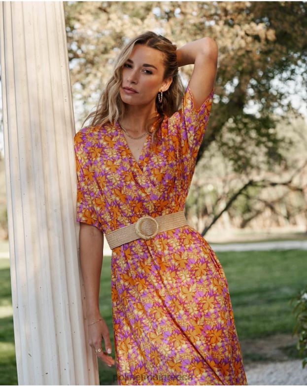 Polin et moi μάνγκο ροζέλα ρέον φόρεμα είδη ένδυσης 8DX0F108