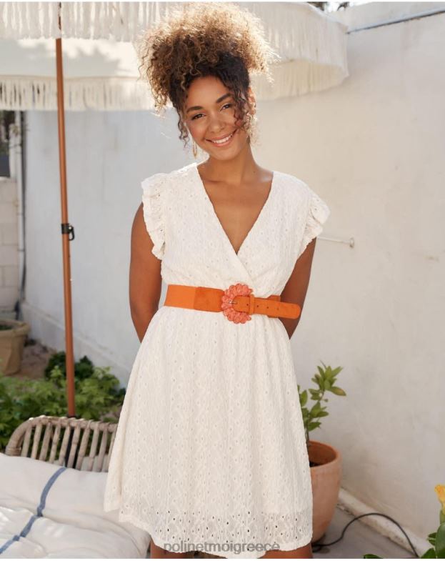 Polin et moi ακατέργαστος Μίνα ανοιχτόχρωμο φόρεμα είδη ένδυσης 8DX0F37