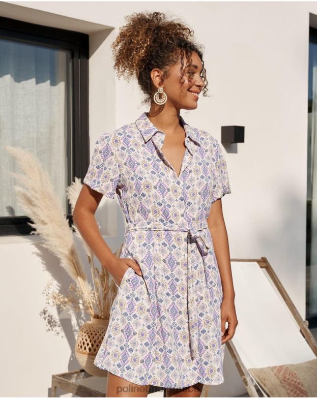 Polin et moi πασχαλιά απλό κοντό φόρεμα είδη ένδυσης 8DX0F43