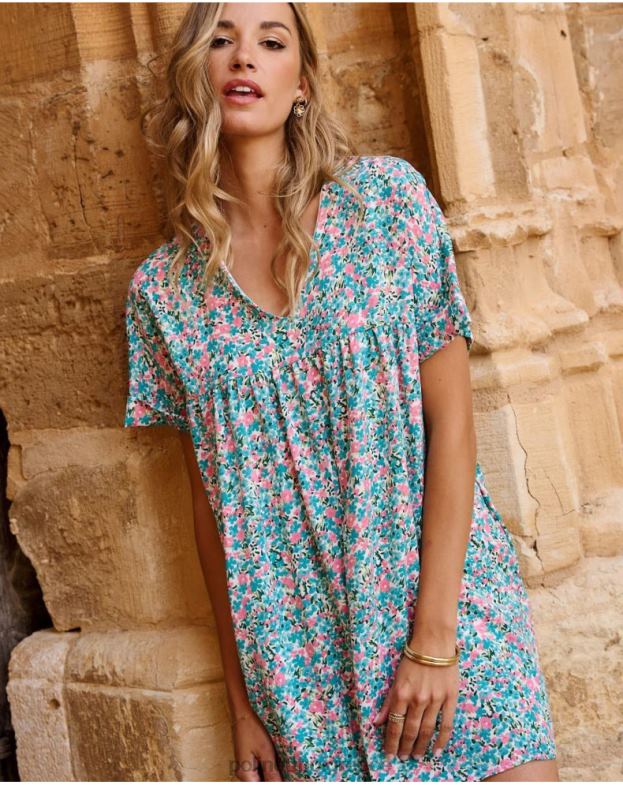 Polin et moi τουρκουάζ μαϊμού μαϊμού Ίζαμπελ είδη ένδυσης 8DX0F4