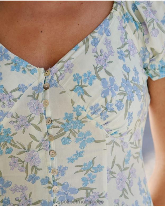 Polin et moi ευκάλυπτος φόρεμα με κουμπιά είδη ένδυσης 8DX0F69