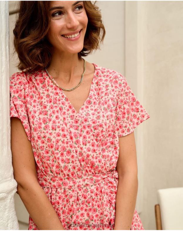 Polin et moi μακιγιάζ τριαντάφυλλα τζένα φόρεμα είδη ένδυσης 8DX0F78