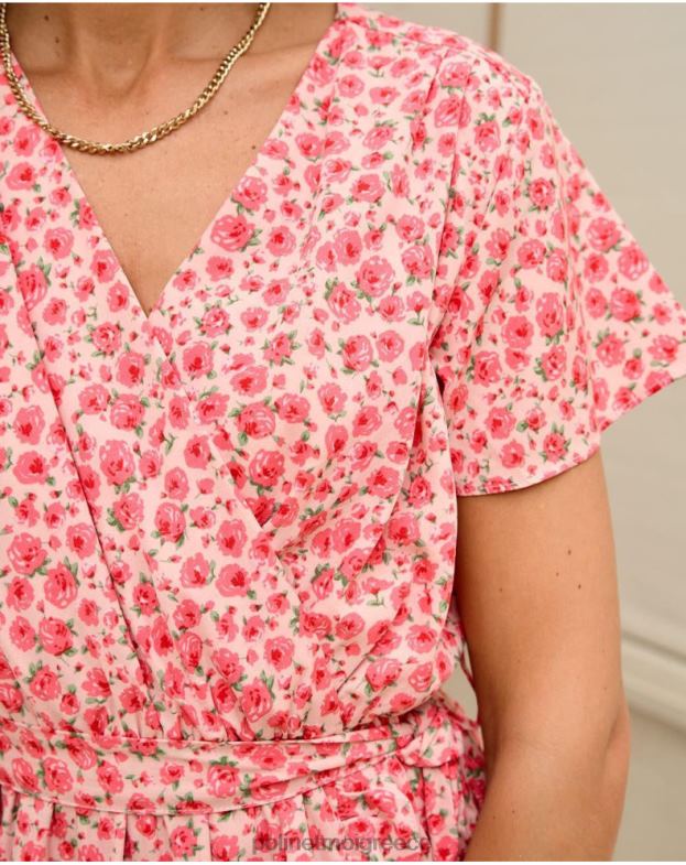 Polin et moi μακιγιάζ τριαντάφυλλα τζένα φόρεμα είδη ένδυσης 8DX0F78