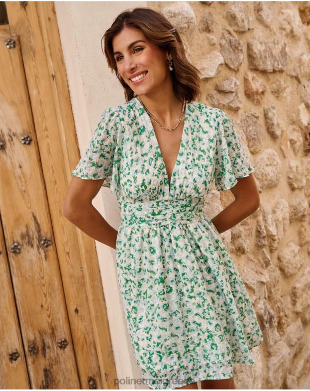 Polin et moi τουρκουάζ φόρεμα στίγματα Celeste είδη ένδυσης 8DX0F34