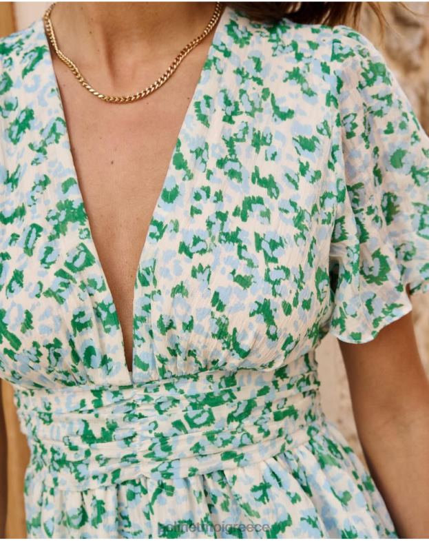 Polin et moi τουρκουάζ φόρεμα στίγματα Celeste είδη ένδυσης 8DX0F34