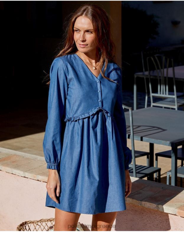 Polin et moi τζην καουμπόικο φόρεμα Milan είδη ένδυσης 8DX0F101