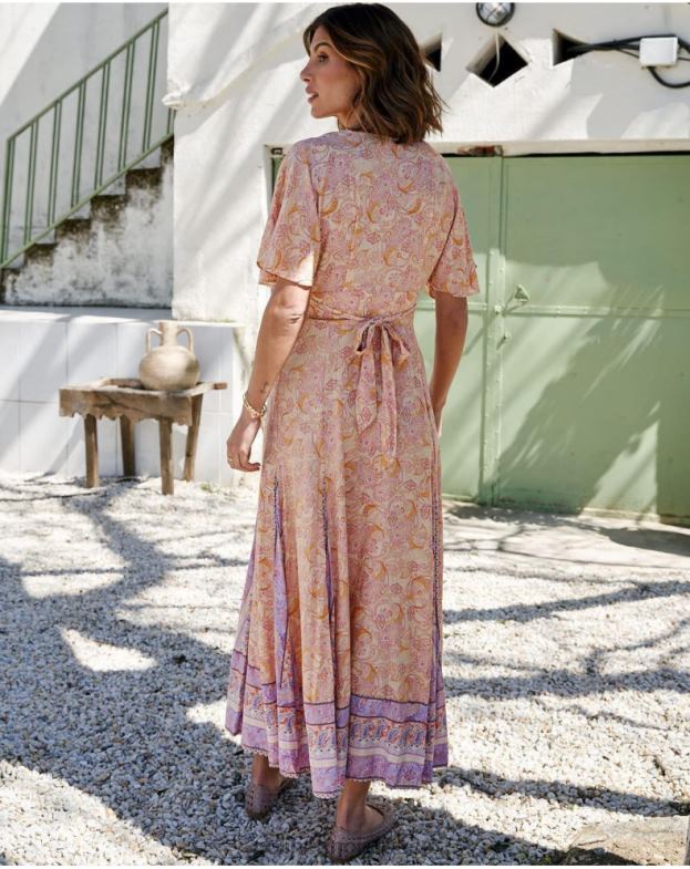 Polin et moi ώχρα Φόρεμα με κουμπιά agustina είδη ένδυσης 8DX0F110