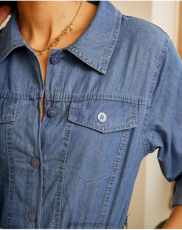 Polin et moi τζην τζιν φόρεμα aveta είδη ένδυσης 8DX0F70