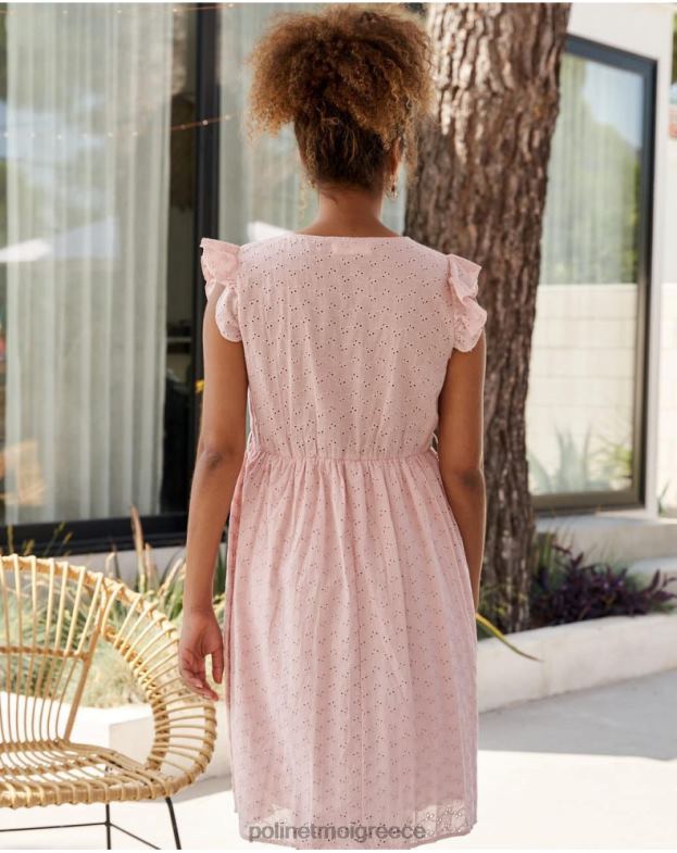 Polin et moi τριαντάφυλλο Φόρεμα batista carmina είδη ένδυσης 8DX0F22