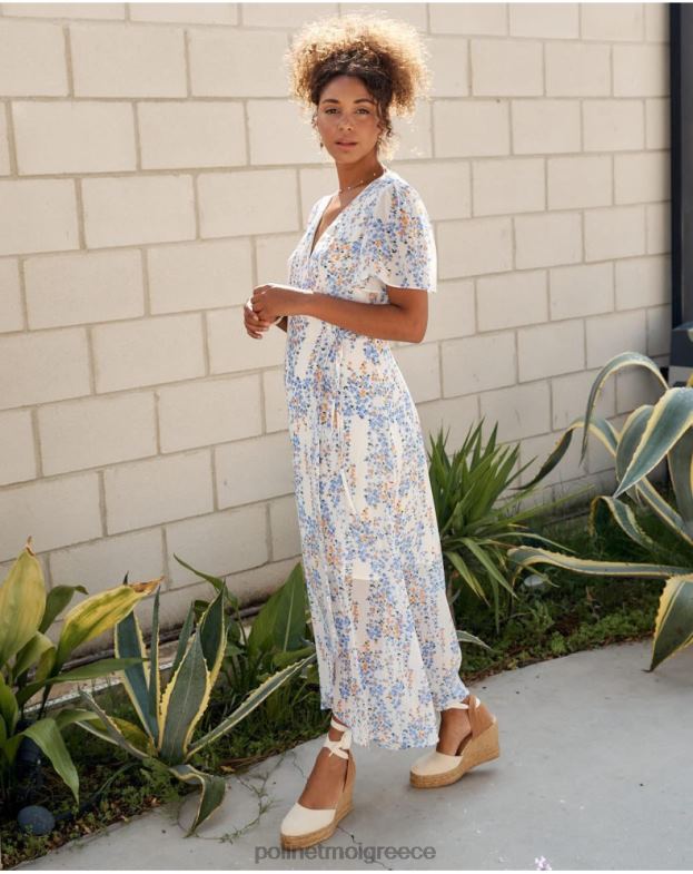 Polin et moi τζην claud μακρύ φόρεμα είδη ένδυσης 8DX0F18