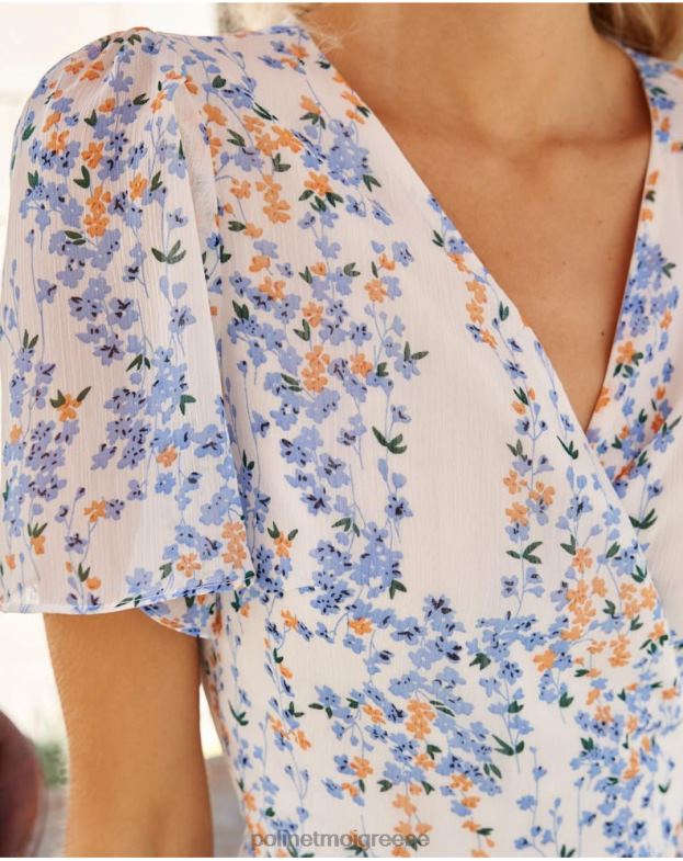 Polin et moi τζην φόρεμα cross-over claud είδη ένδυσης 8DX0F9