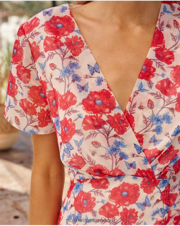 Polin et moi ακατέργαστος φόρεμα cross-over estibaliz είδη ένδυσης 8DX0F16