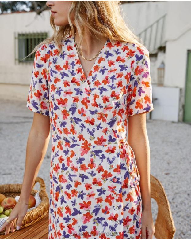 Polin et moi ακατέργαστος φόρεμα cross-over gracia είδη ένδυσης 8DX0F92