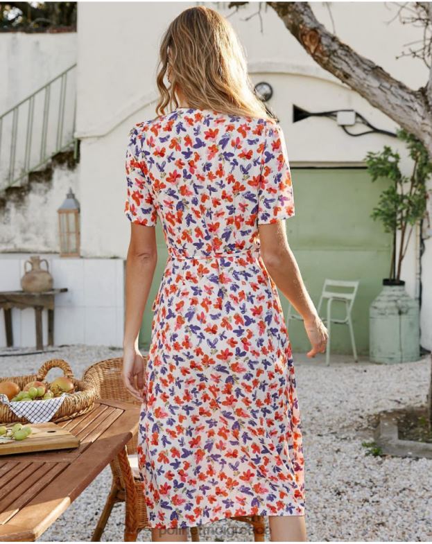 Polin et moi ακατέργαστος φόρεμα cross-over gracia είδη ένδυσης 8DX0F92