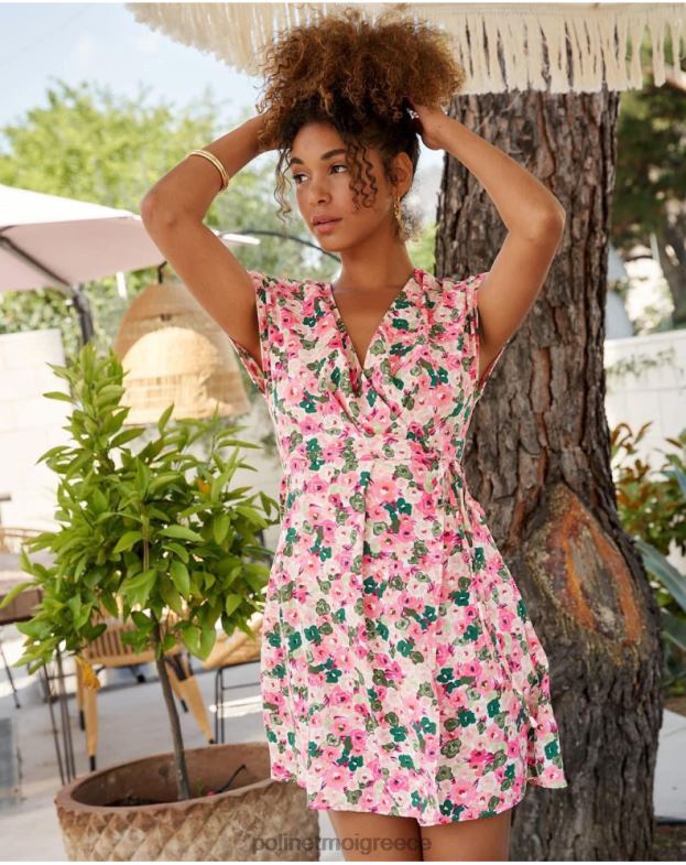 Polin et moi βατόμουρο φόρεμα cross-over tana είδη ένδυσης 8DX0F23