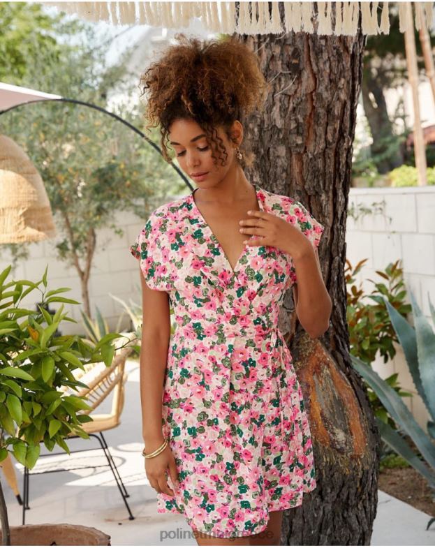 Polin et moi βατόμουρο φόρεμα cross-over tana είδη ένδυσης 8DX0F23