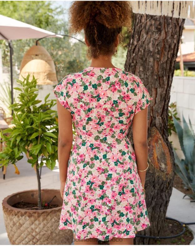 Polin et moi βατόμουρο φόρεμα cross-over tana είδη ένδυσης 8DX0F23