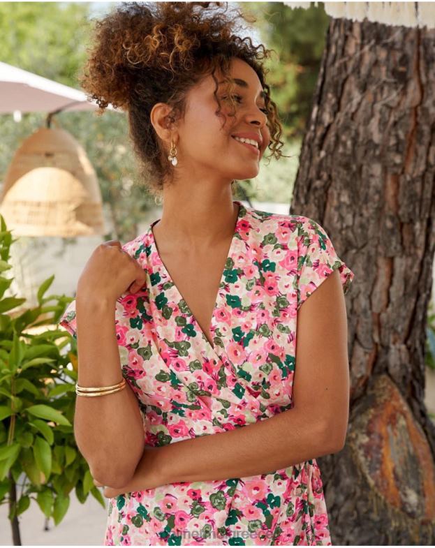 Polin et moi βατόμουρο φόρεμα cross-over tana είδη ένδυσης 8DX0F23