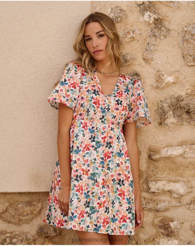 Polin et moi σμαραγδί πράσινο φόρεμα donia flowers είδη ένδυσης 8DX0F54