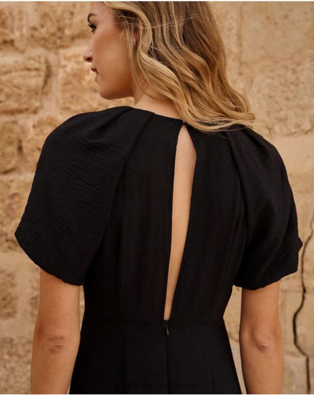 Polin et moi μαύρος φόρεμα μανίκια eiria είδη ένδυσης 8DX0F126