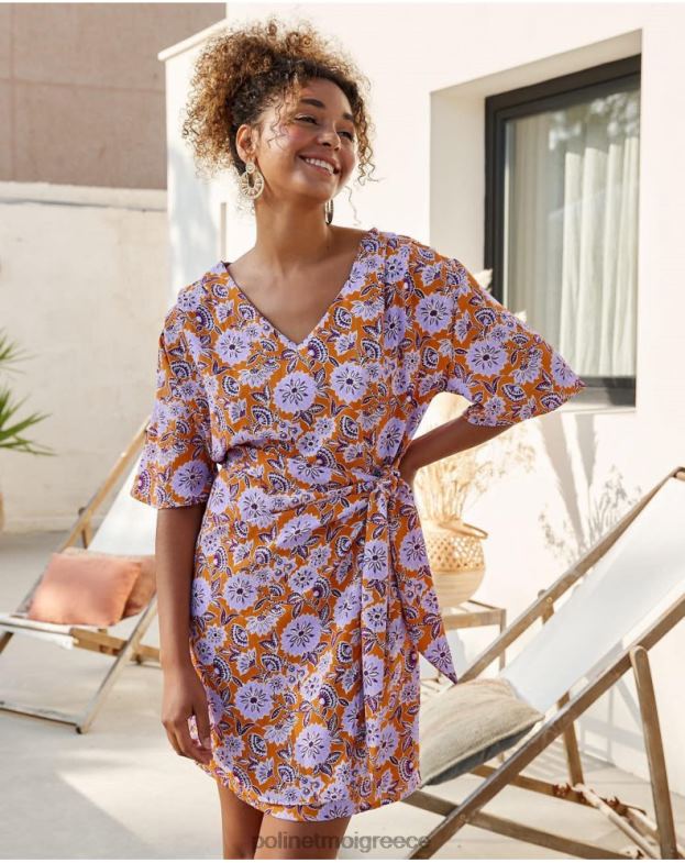 Polin et moi πασχαλιά φόρεμα με κόμπο felisa είδη ένδυσης 8DX0F39