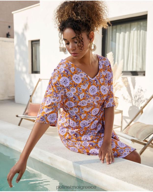 Polin et moi πασχαλιά φόρεμα με κόμπο felisa είδη ένδυσης 8DX0F39