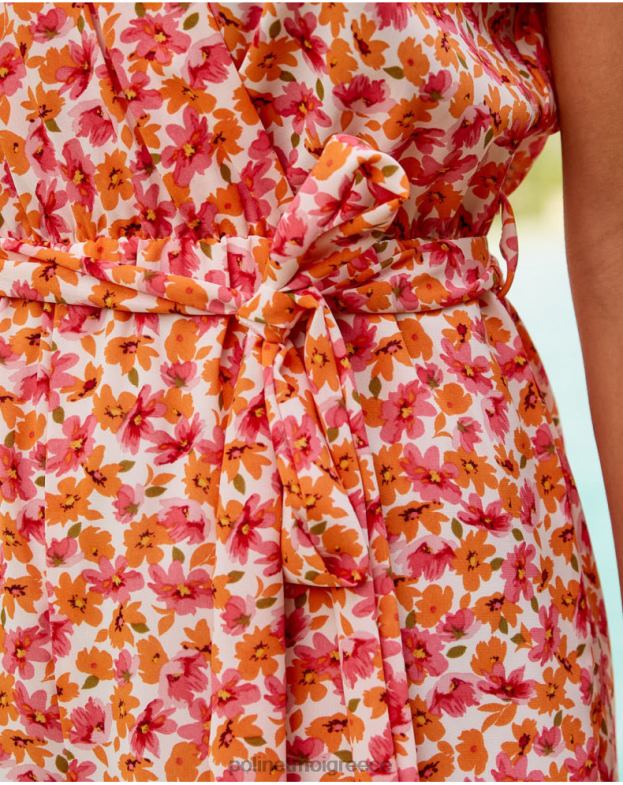 Polin et moi σολομός floral μαϊμού irune είδη ένδυσης 8DX0F120