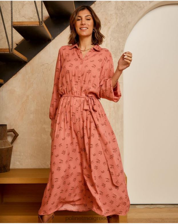 Polin et moi μακιγιάζ φόρεμα με ζώνη ivette είδη ένδυσης 8DX0F134