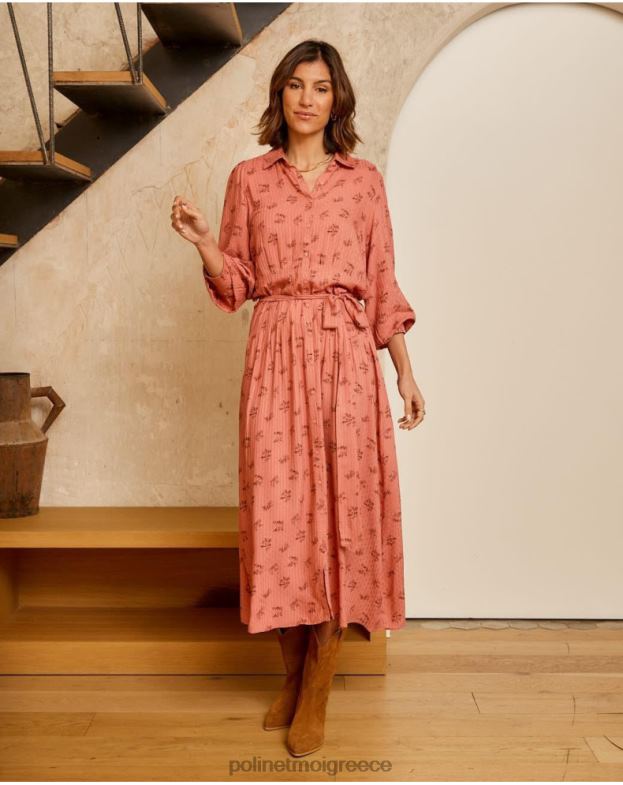 Polin et moi μακιγιάζ φόρεμα με ζώνη ivette είδη ένδυσης 8DX0F134