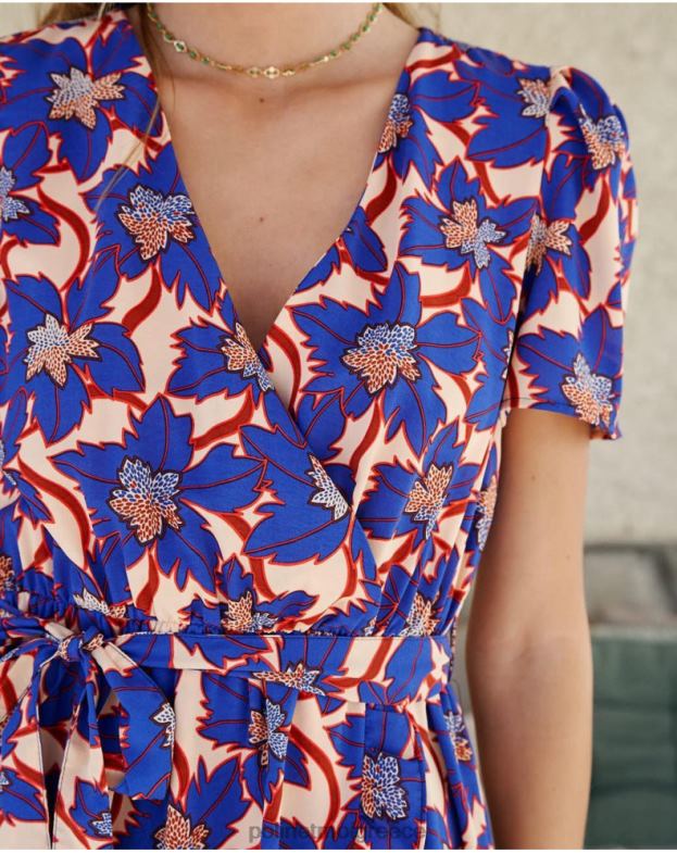 Polin et moi klein blue κοντό φόρεμα charlotte είδη ένδυσης 8DX0F112