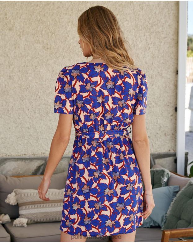 Polin et moi klein blue κοντό φόρεμα charlotte είδη ένδυσης 8DX0F112