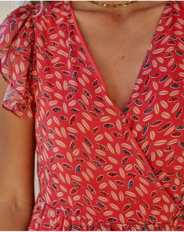 Polin et moi μακιγιάζ φόρεμα λουλούδια luisa είδη ένδυσης 8DX0F93