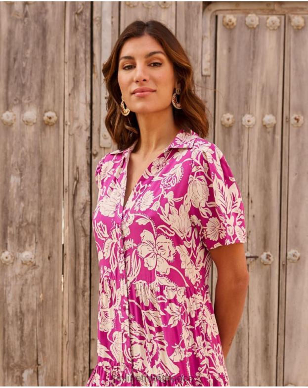 Polin et moi μελιτζάνα μακρύ φόρεμα silvia είδη ένδυσης 8DX0F77