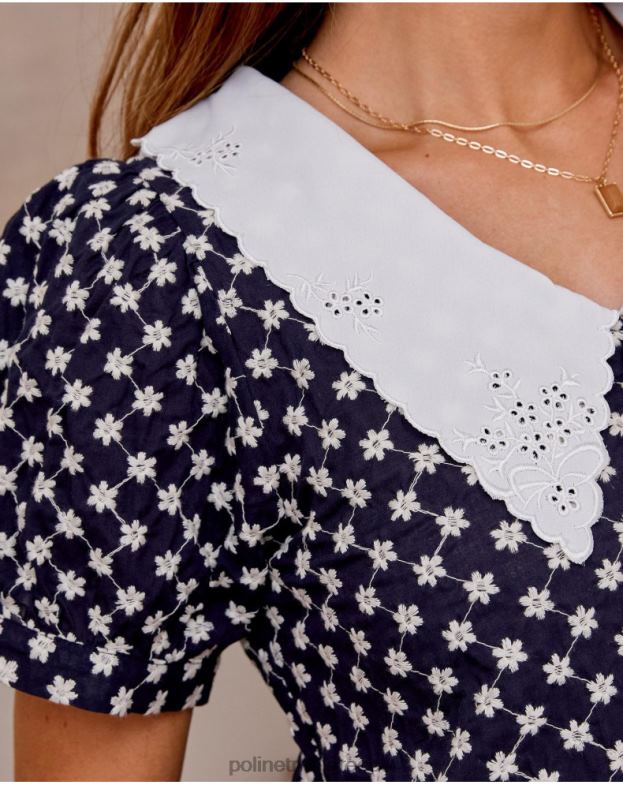 Polin et moi θαλάσσια πουκάμισο με γιακά κισσό είδη ένδυσης 8DX0F196