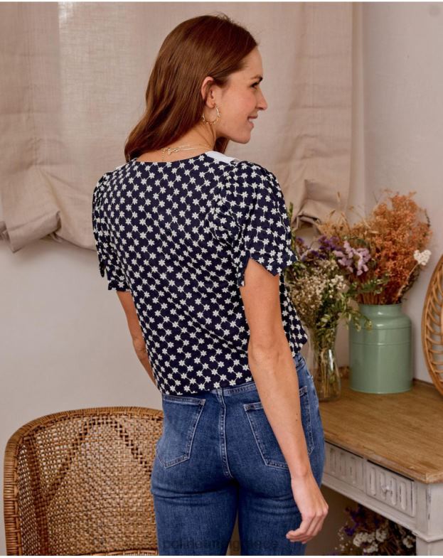 Polin et moi θαλάσσια πουκάμισο με γιακά κισσό είδη ένδυσης 8DX0F196