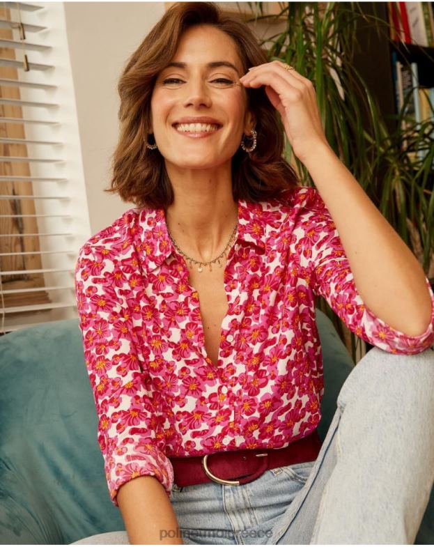 Polin et moi βατόμουρο πουκάμισο με λάμψη aixa είδη ένδυσης 8DX0F210