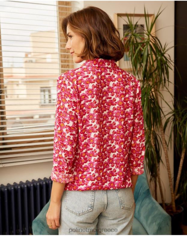 Polin et moi βατόμουρο πουκάμισο με λάμψη aixa είδη ένδυσης 8DX0F210