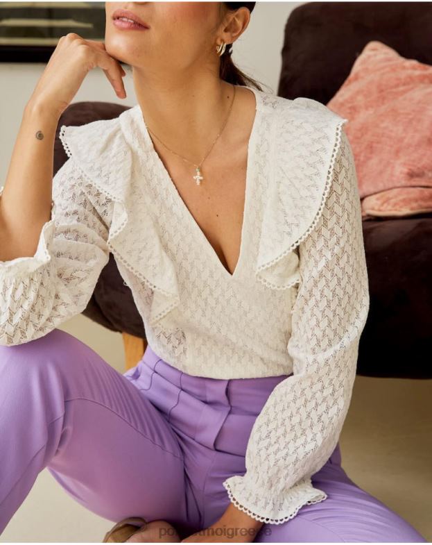 Polin et moi ακατέργαστος μπλούζα batista cora είδη ένδυσης 8DX0F205