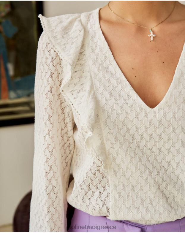 Polin et moi ακατέργαστος μπλούζα batista cora είδη ένδυσης 8DX0F205