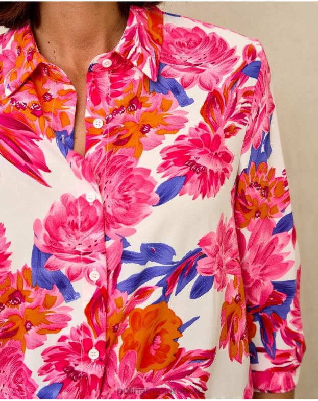 Polin et moi βατόμουρο φλοράλ πουκάμισο circe είδη ένδυσης 8DX0F202