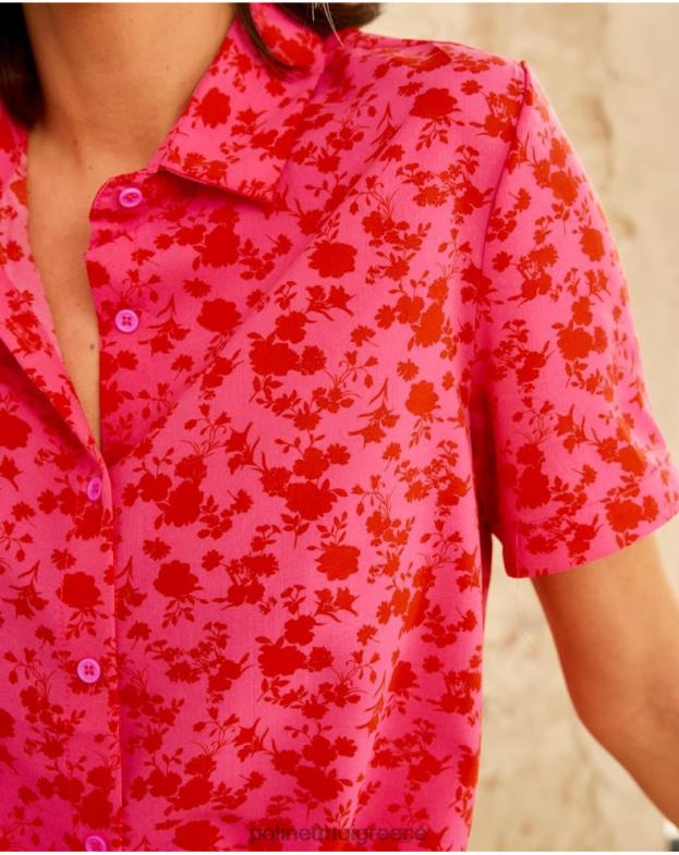 Polin et moi βατόμουρο πουκάμισο με λουλούδια cressida είδη ένδυσης 8DX0F209