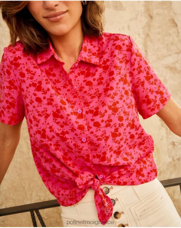 Polin et moi βατόμουρο πουκάμισο με λουλούδια cressida είδη ένδυσης 8DX0F209