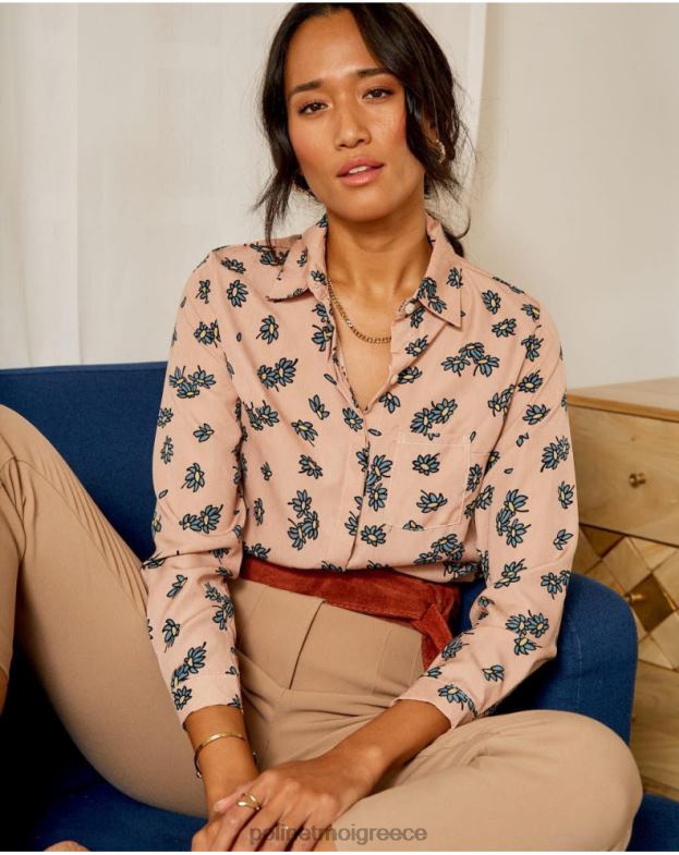 Polin et moi τριαντάφυλλο πουκάμισο flor margarita είδη ένδυσης 8DX0F225