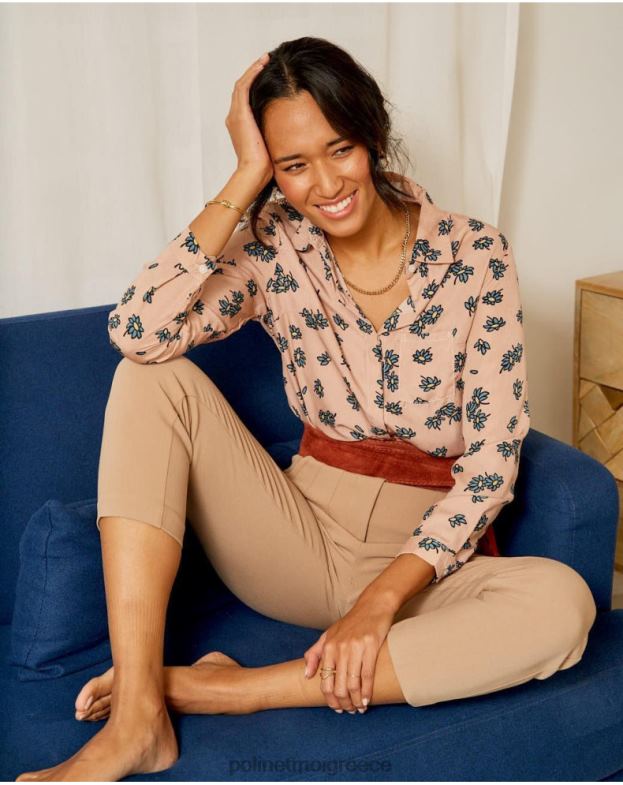 Polin et moi τριαντάφυλλο πουκάμισο flor margarita είδη ένδυσης 8DX0F225